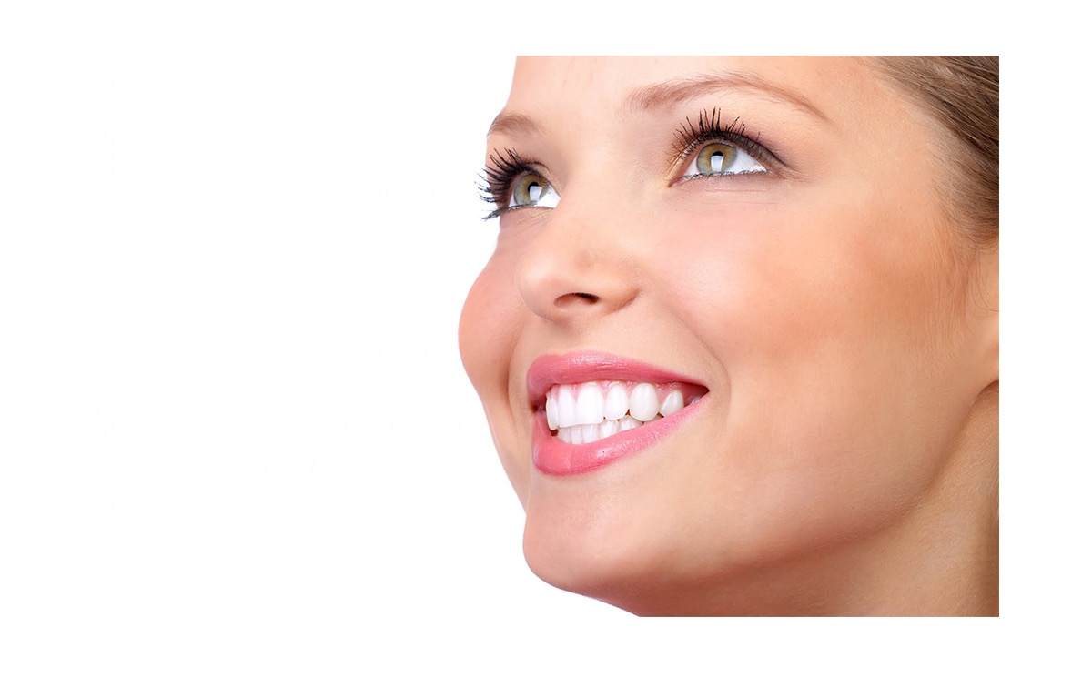 Sourire après traitement esthétique